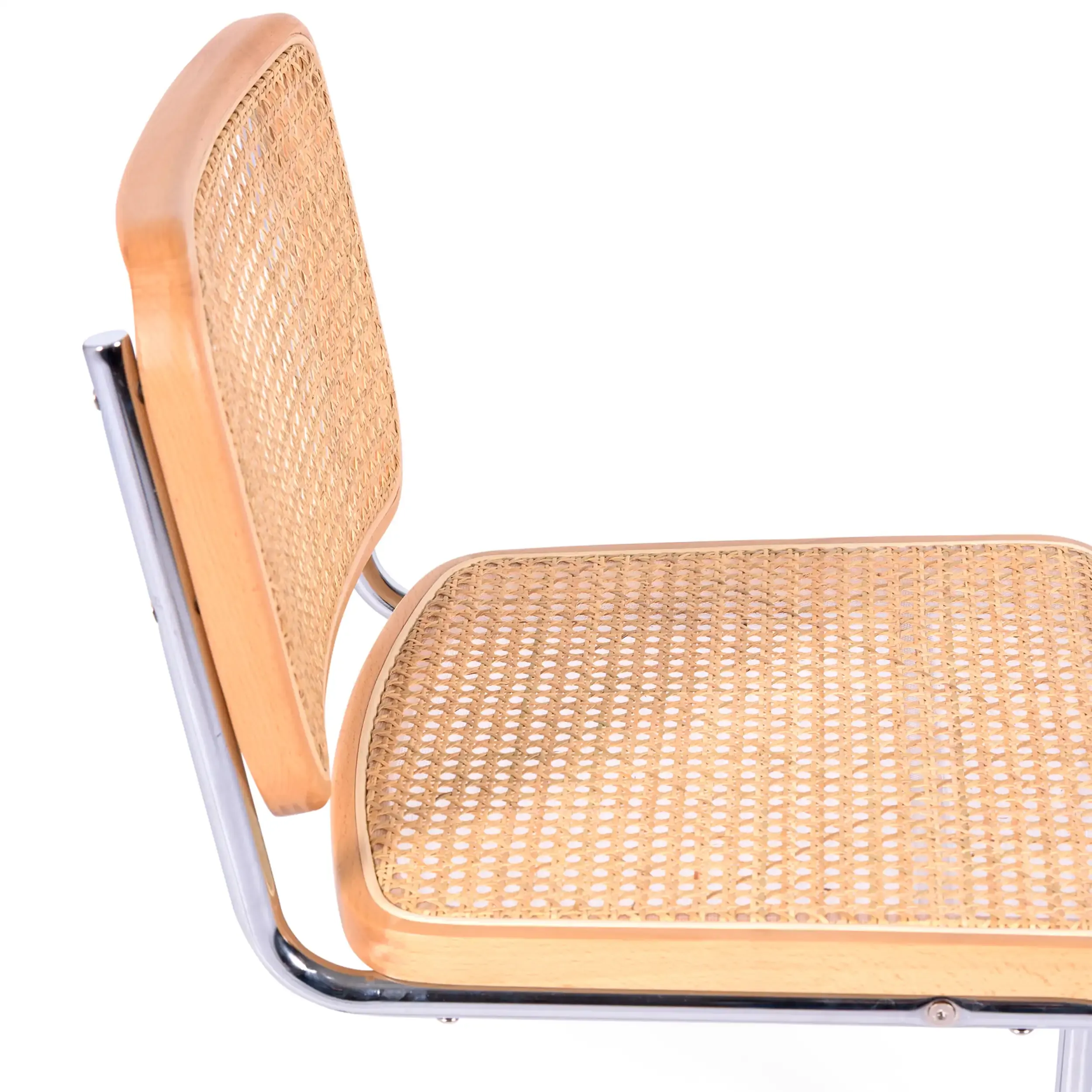 Sedia Cesca sedia economica in acciaio, faggio e rattan 🪑 | Mueble Design