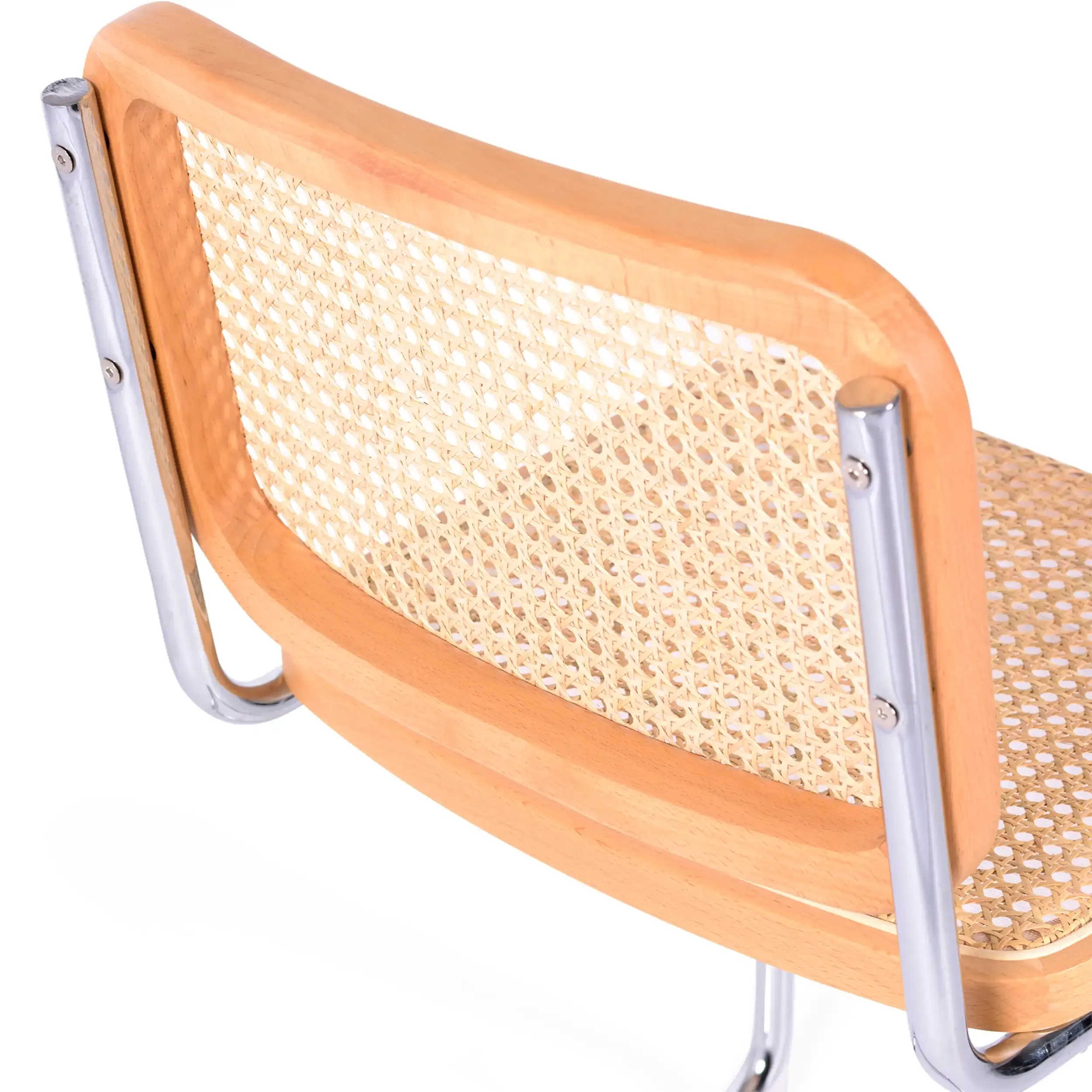 Sedia Cesca sedia economica in acciaio, faggio e rattan 🪑 | Mueble Design