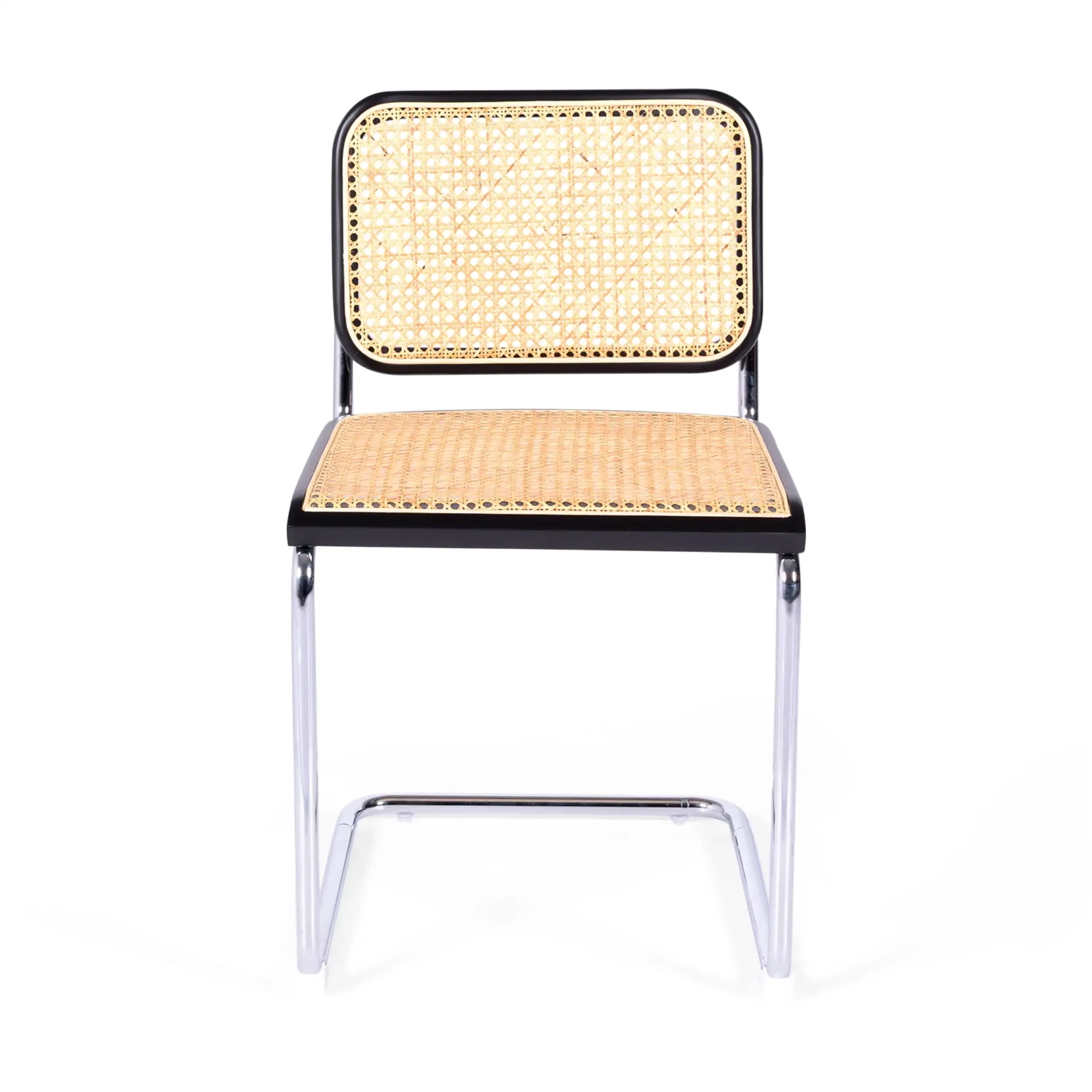 Chair Cesca economical chair in steel, beech and rattan 🪑 | Mueble Design