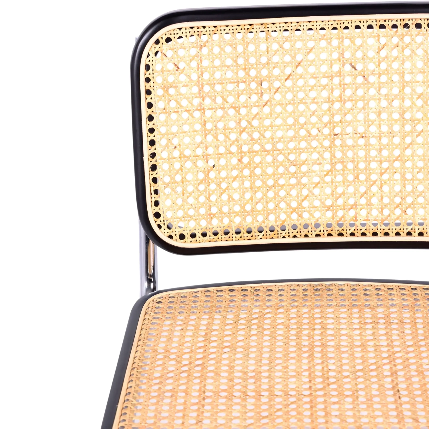 Krzesło Cesca niedrogie krzesło wykonane ze stali, buku i rattanu 🪑 | Mueble Design