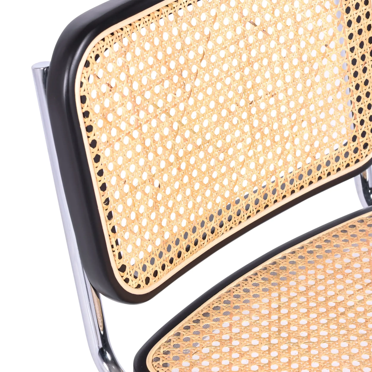 Chair Cesca economical chair in steel, beech and rattan 🪑 | Mueble Design