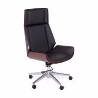 Kancelářské křeslo Nordic Highback v ořechu - Kancelářské židle - Mobelarium