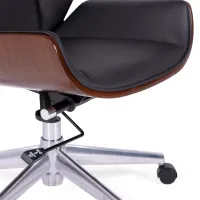 Sedia da ufficio Nordic Highback in noce - Sedie da ufficio - Mobilie Design