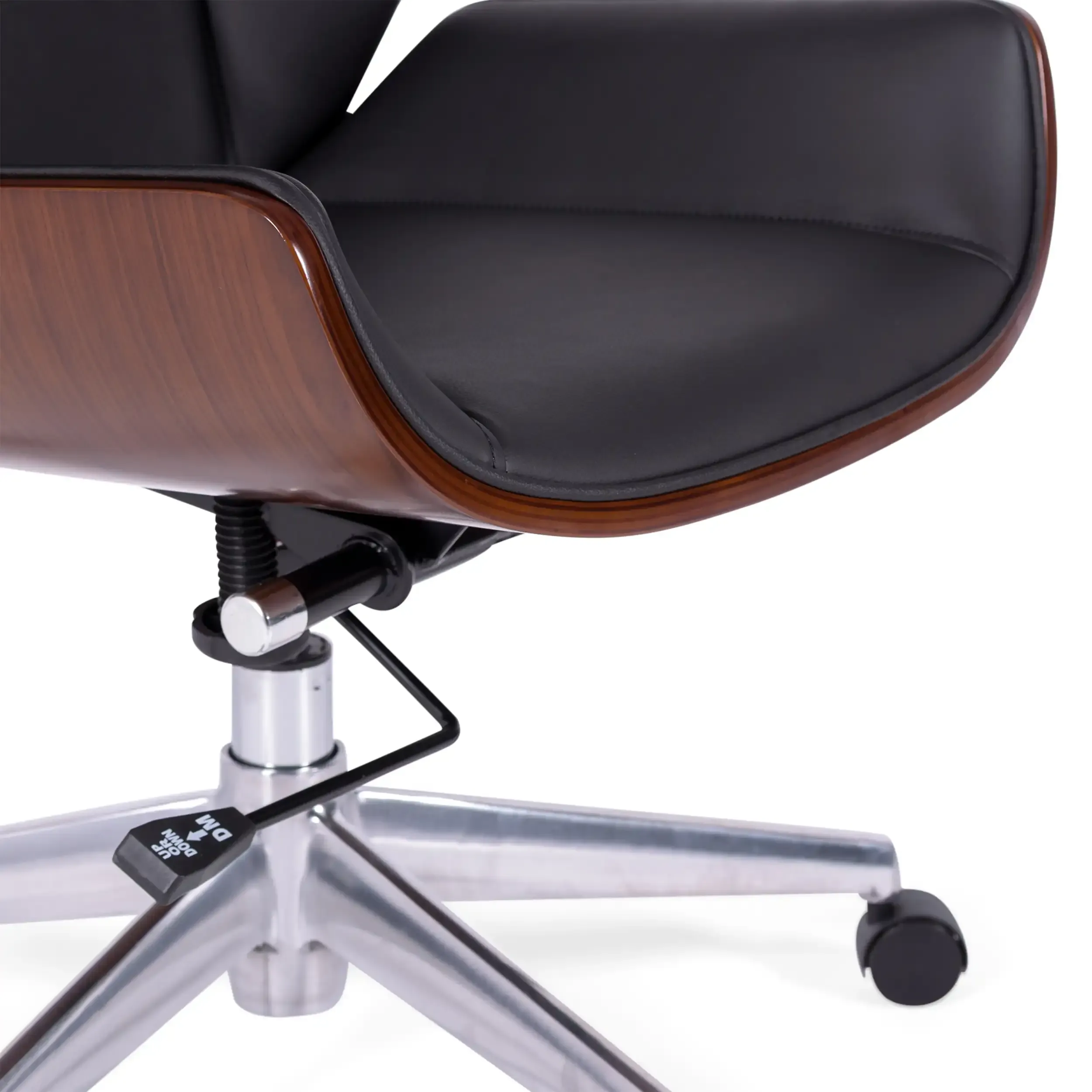 Sedia da ufficio Nordic Highback in noce - Sedie da ufficio - Mobilie Design
