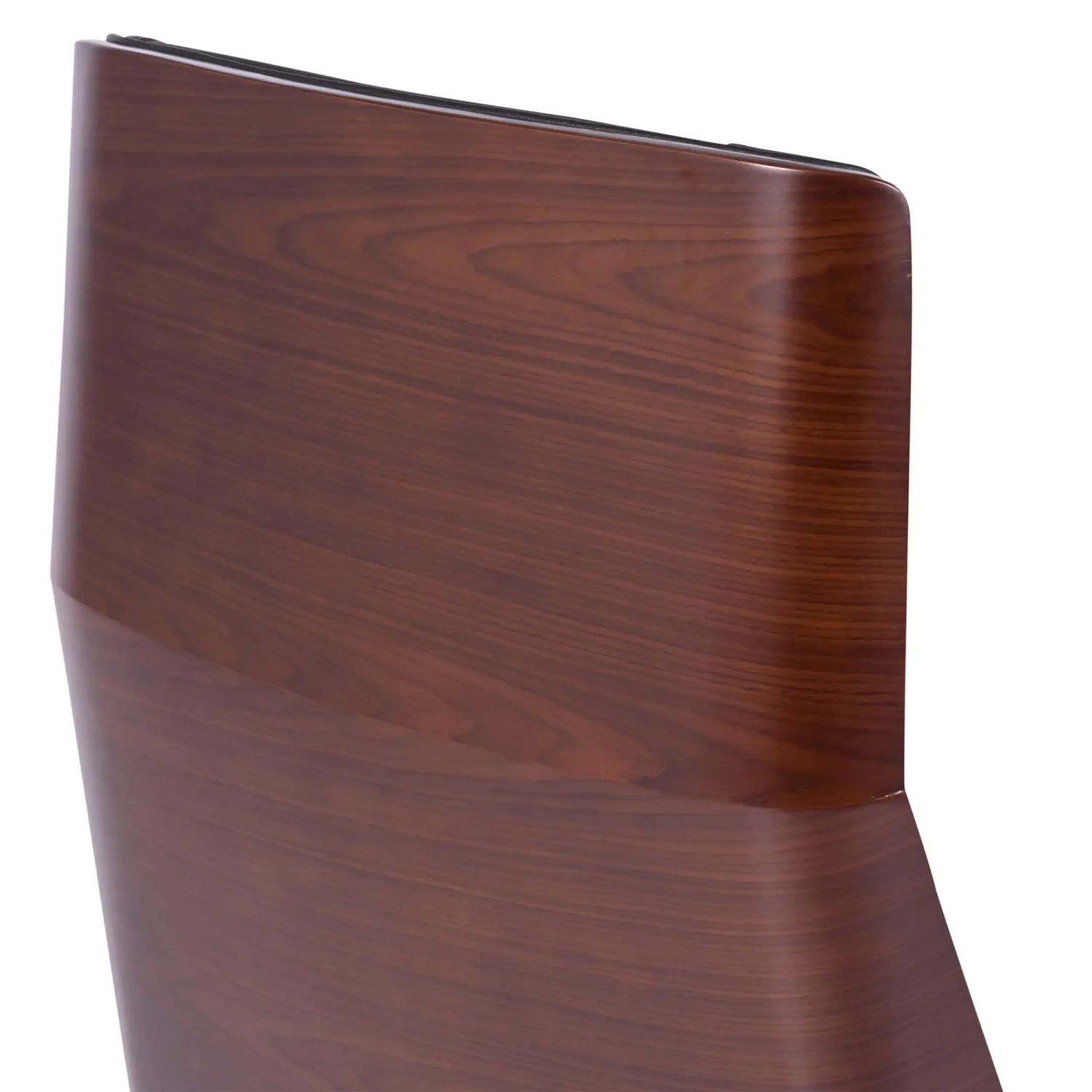 Chaise de bureau Nordic Highback en noyer et similicuir-Meubles Concept