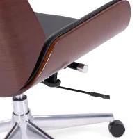 Nordic Highback bureaustoel in walnoot - Bureaustoelen - Icon Mobiel