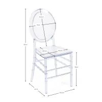 Transparent Chairs Isabelle Ghost - Plastic chairs - Mueble Design