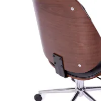 Cambridge Bürostuhl aus Holz - Kunstlederstühle - Mobelarium