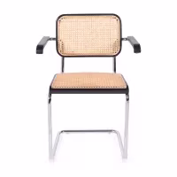 Sedia Cesca con braccioli - Sedie in rattan - Mobilie Design