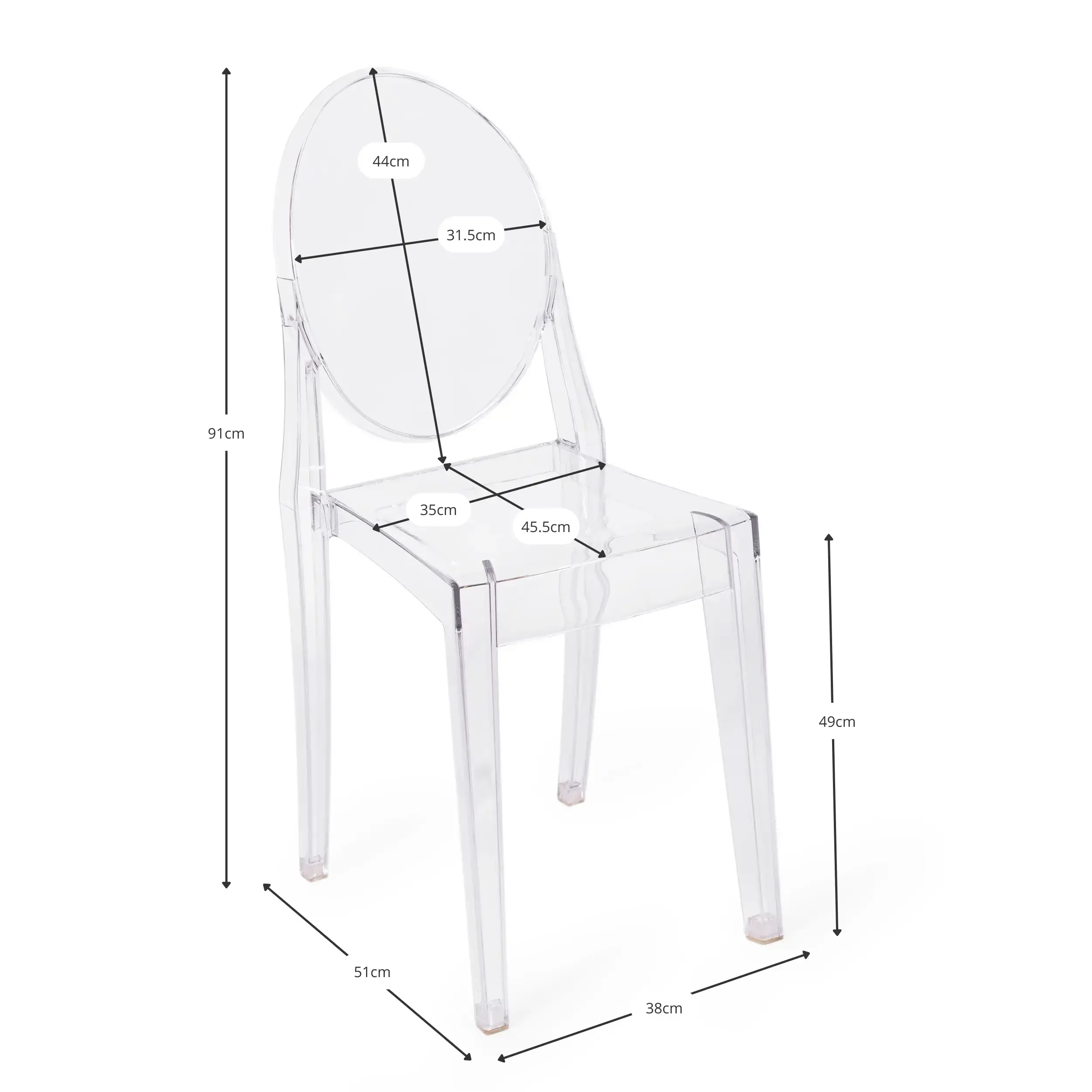 Sedia Victoria Replica - Sedie di design - Muebledesign