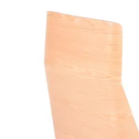 Sedia da ufficio Nordic Highback in acero ed ecopelle bianca - Mobilie Design