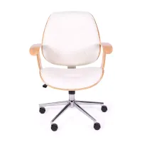 Sedia da ufficio Cambridge in legno chiaro - Mueble design