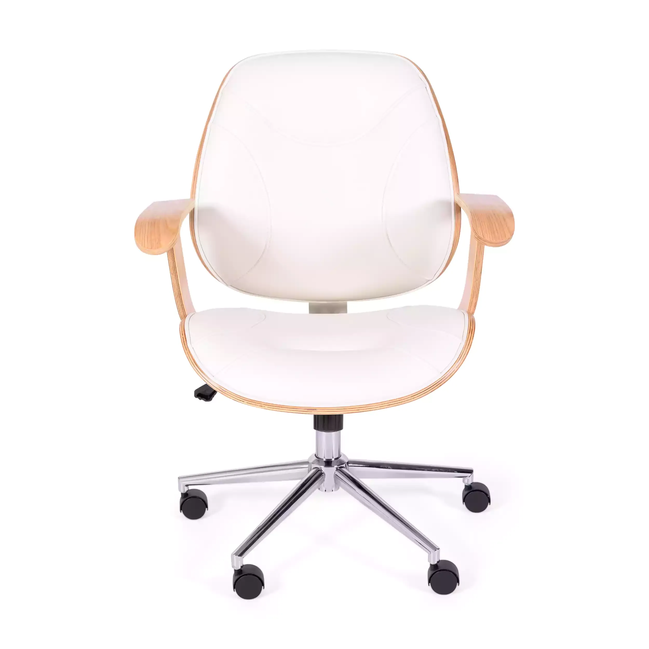 Sedia da ufficio Cambridge in legno chiaro - Mueble design