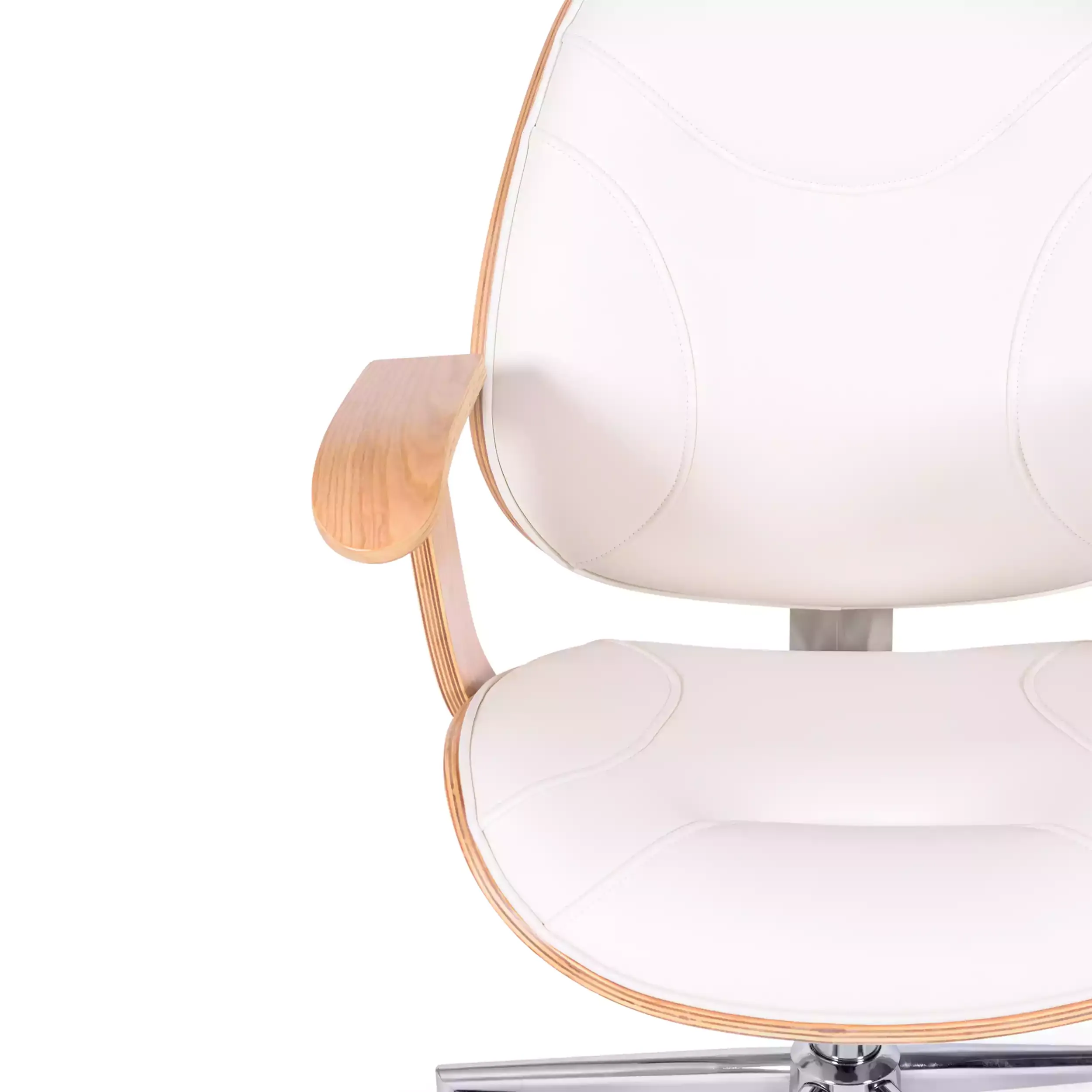 Sedia da ufficio Cambridge in legno chiaro - Mueble design