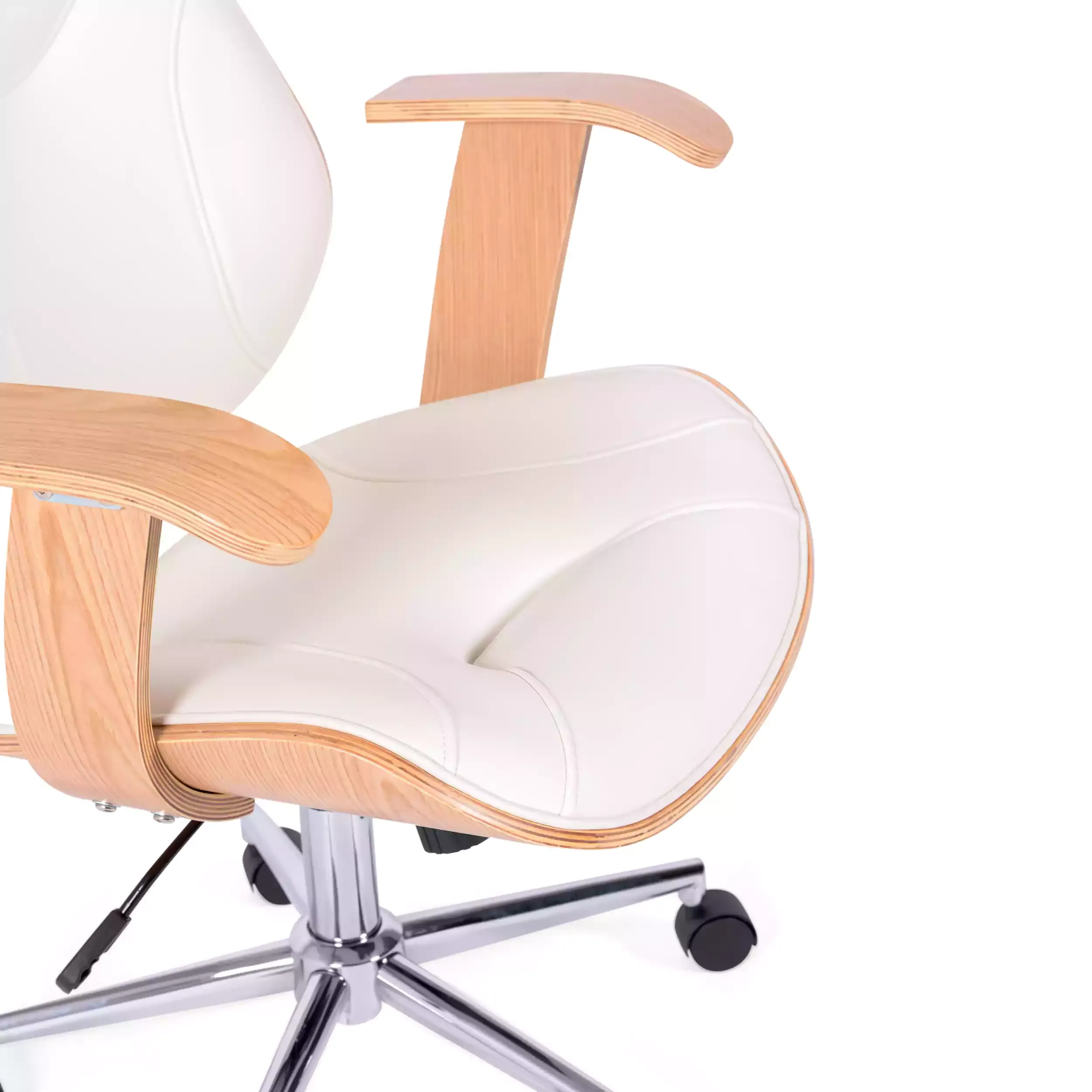 Sedia da ufficio Cambridge in legno chiaro - Mueble design