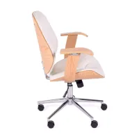 Sedia da ufficio Cambridge in legno chiaro - Mueble design