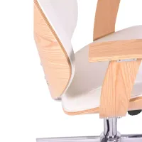 Sedia da ufficio Cambridge in legno chiaro - Mueble design