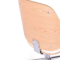 Sedia da ufficio Cambridge in legno chiaro - Mueble design