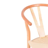 Sedia Wishbone CH24 Inspirazione Faggio - Sedie Scandinave