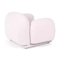 Designerski fotel 1-osobowy Nest - zawijany design - Mobelarium
