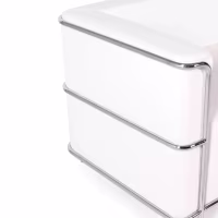 Divano Torino a 2 posti in ecopelle e acciaio cromato 🛋️ - Mobilie Design