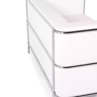 2-Sitzer-Sofa Torino aus Ökoleder und verchromtem Stahl 🛋️ - Mobelarium