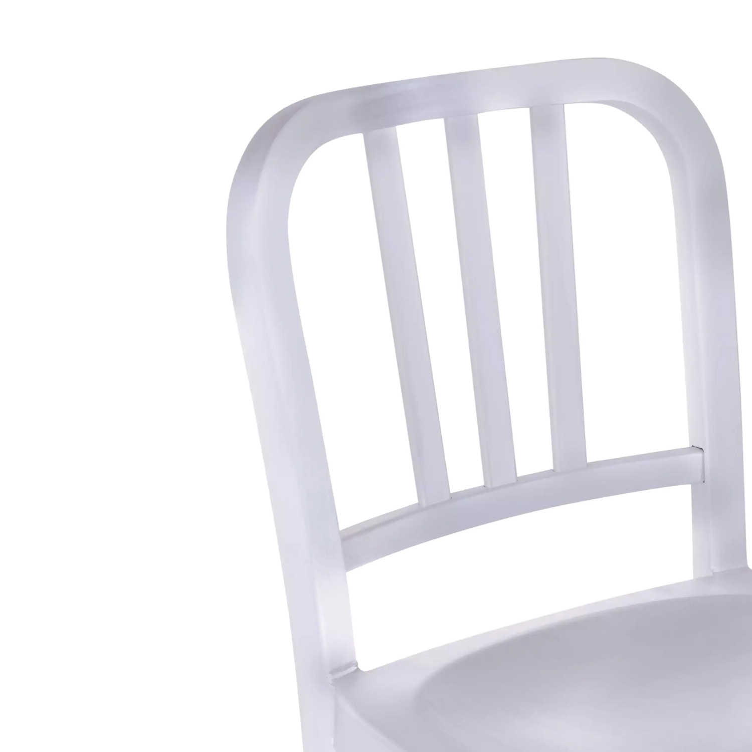 Réplique du tabouret de l'armée de terre en aluminium - design industriel iconique