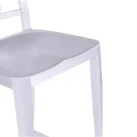 Replica dello sgabello in alluminio dell'Esercito della Marina - design industriale iconico