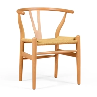 Sedia Wishbone CH24 Inspirazione Faggio - Sedie Scandinave