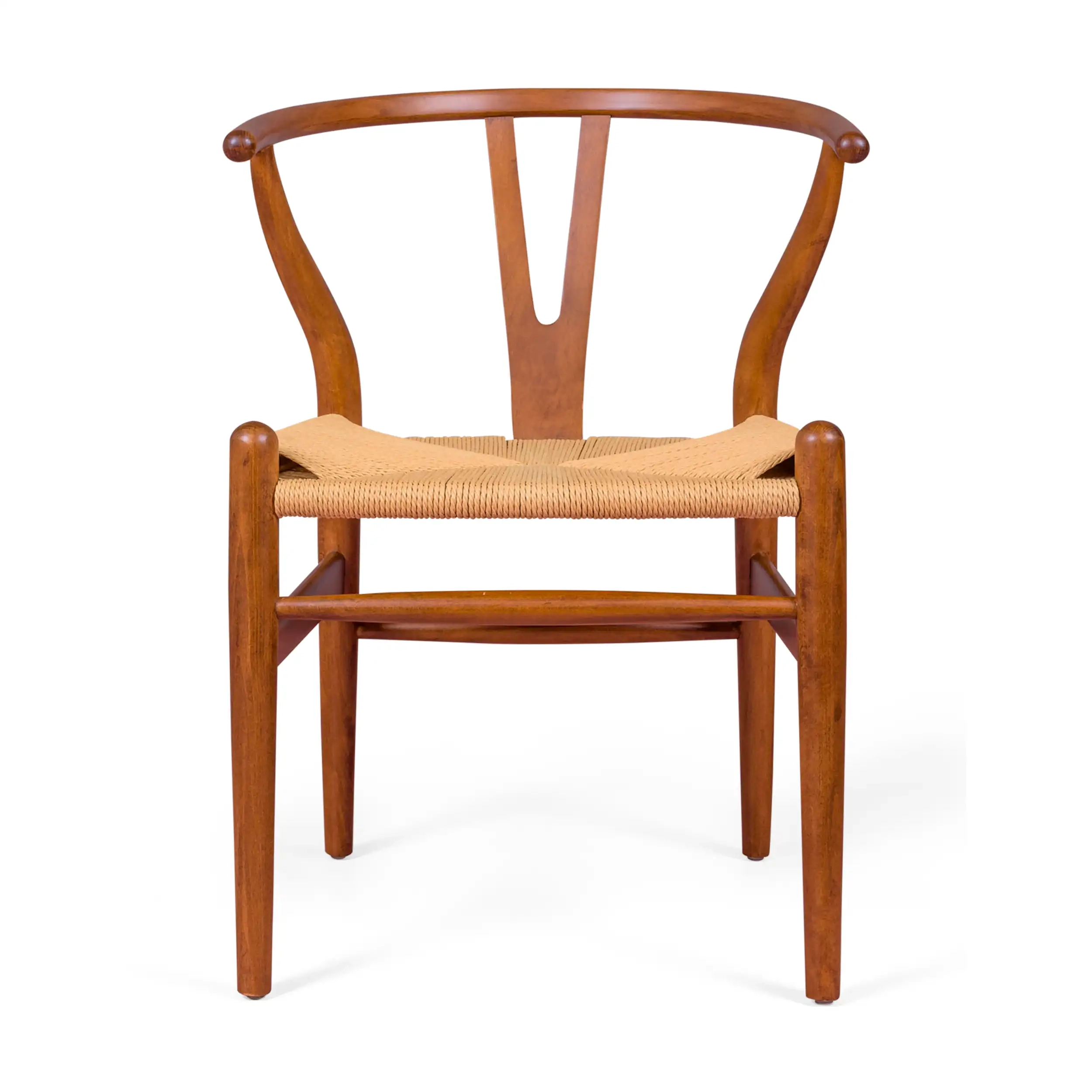 Inspirazione sedia Wishbone in Noce - Sedie nordiche - Mobiliedesign