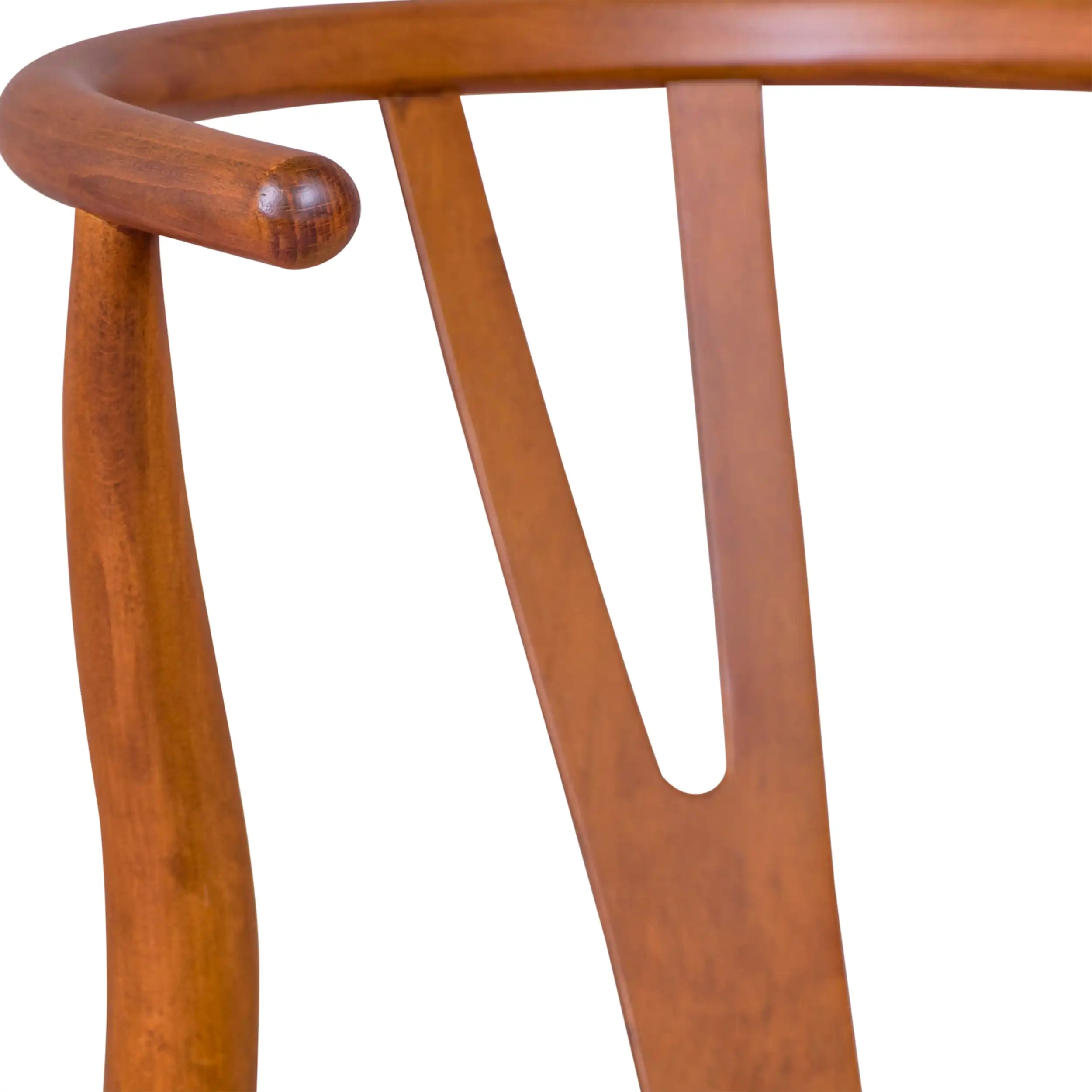 Inspirazione sedia Wishbone in Noce - Sedie nordiche - Mobiliedesign