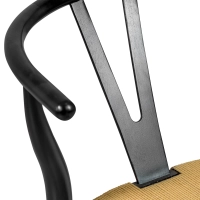 Inspiración silla Wishbone colores - Sillas madera - Muebles de diseño