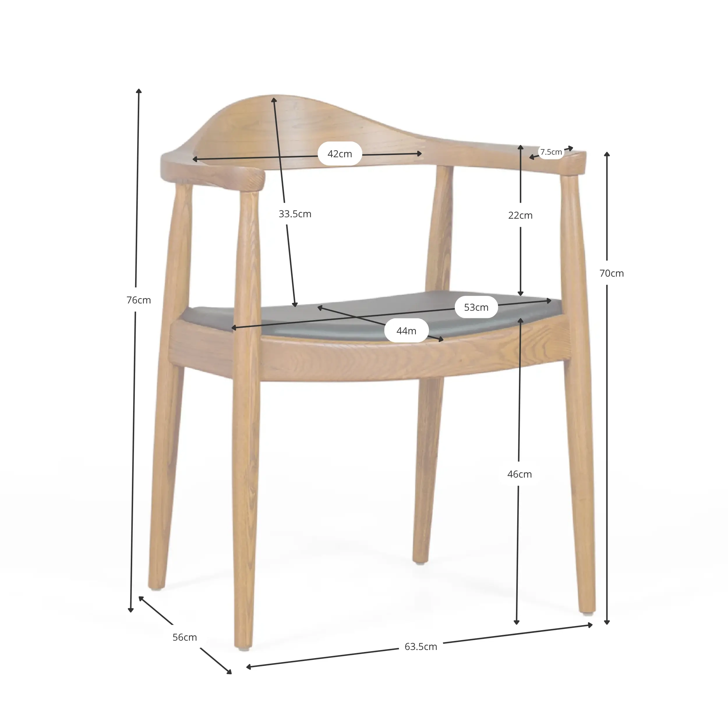 Ispirazione The Chair - Santon Chair - Sedie Nordiche - Mobilie Design