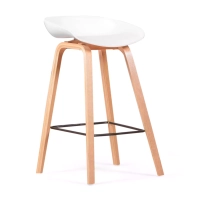 Ottieni lo sgabello in legno di faggio nordico - Mobile Design