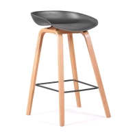 Get the Nordic Beech Wood Stool - Mueble Design