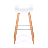 Tamborete Nórdico de 75cm em Madeira de Faia - Mueble Design