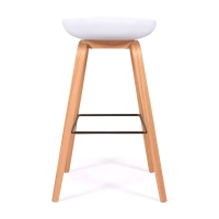 Stołek Skandynawia 75 cm w drewnie bukowym - Mobelarium