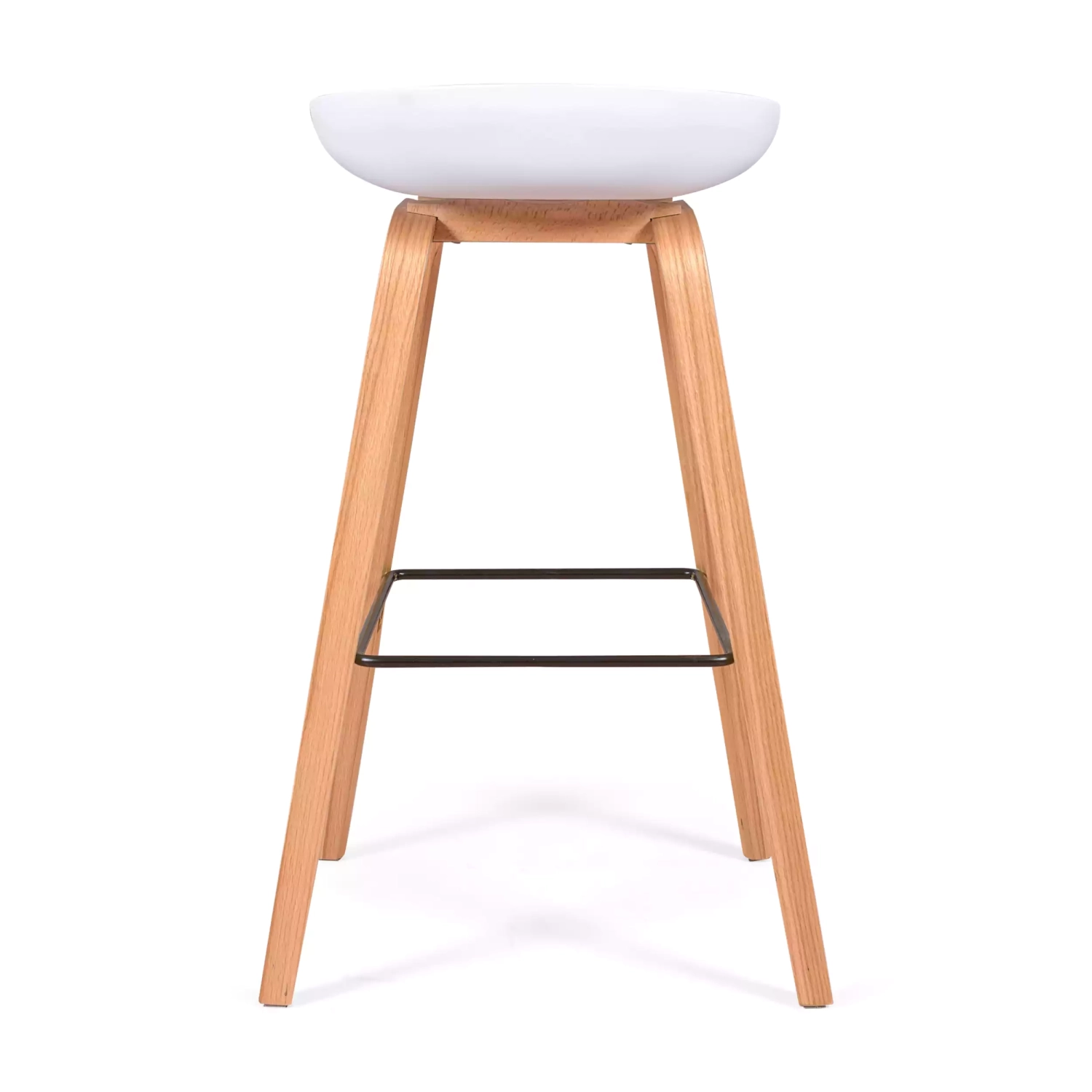 75 cm nordischer Hocker aus Buchenholz - Mobelarium