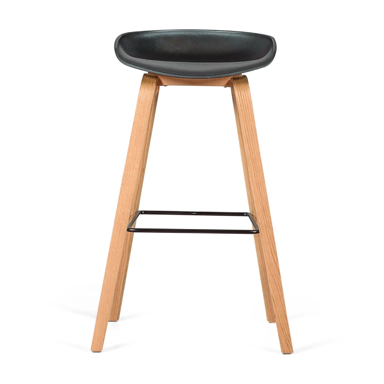 75cm Nordic Stool in Beech Wood - Mueble Design
