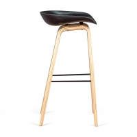 Taburete Nórdico de 75cm en Madera de Haya - Mueble Design