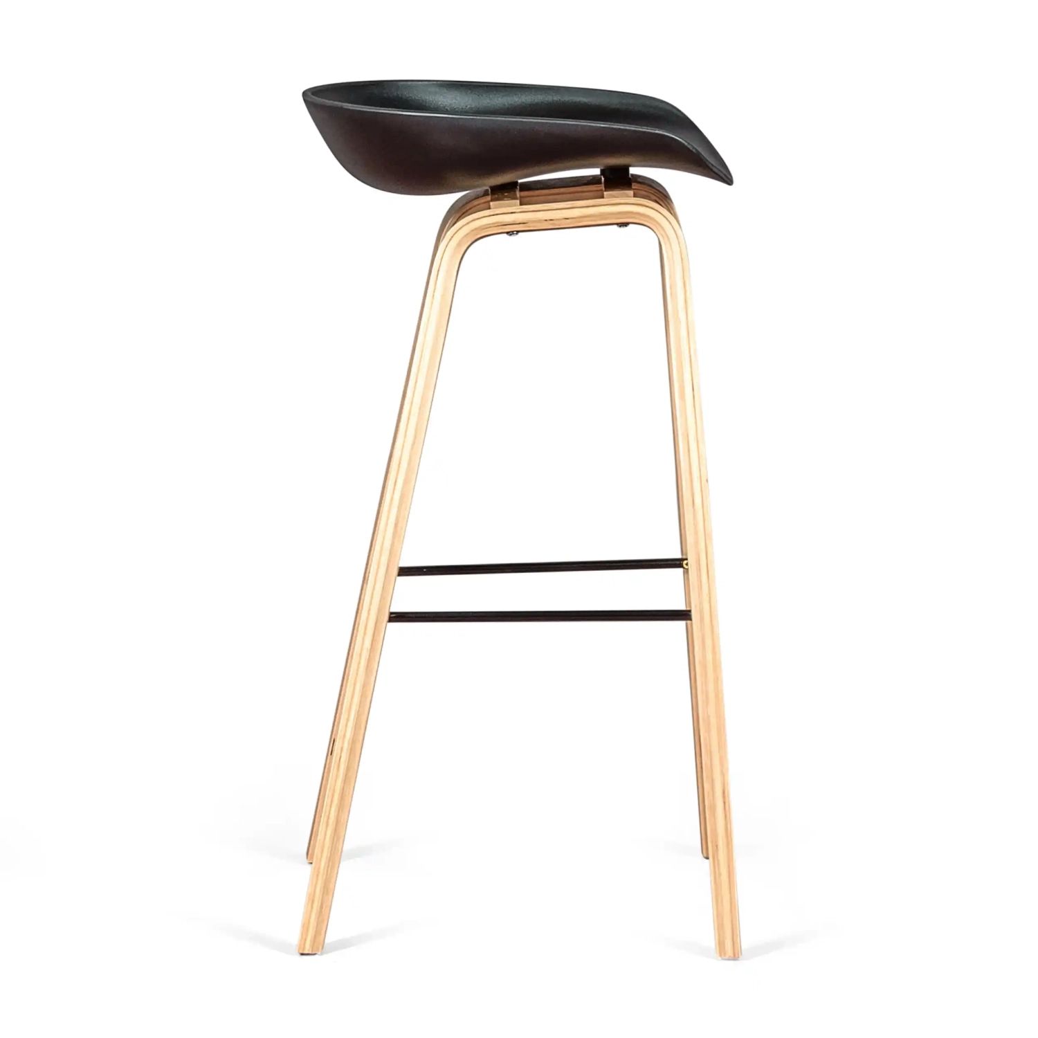 Barstol Skandinavien av 75cm i bokträ Mobelarium
