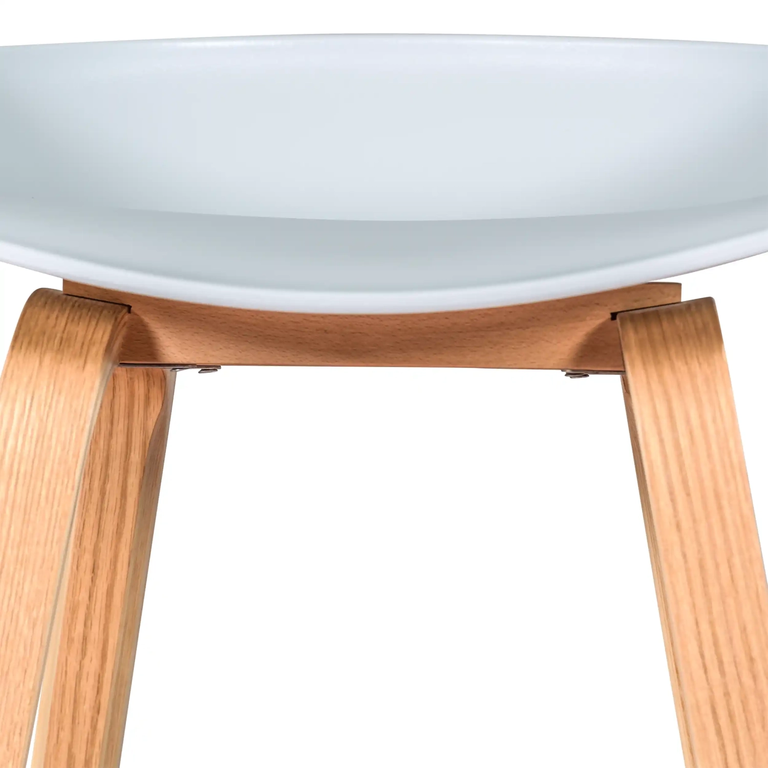 75cm Nordic Stool in Beech Wood - Mueble Design