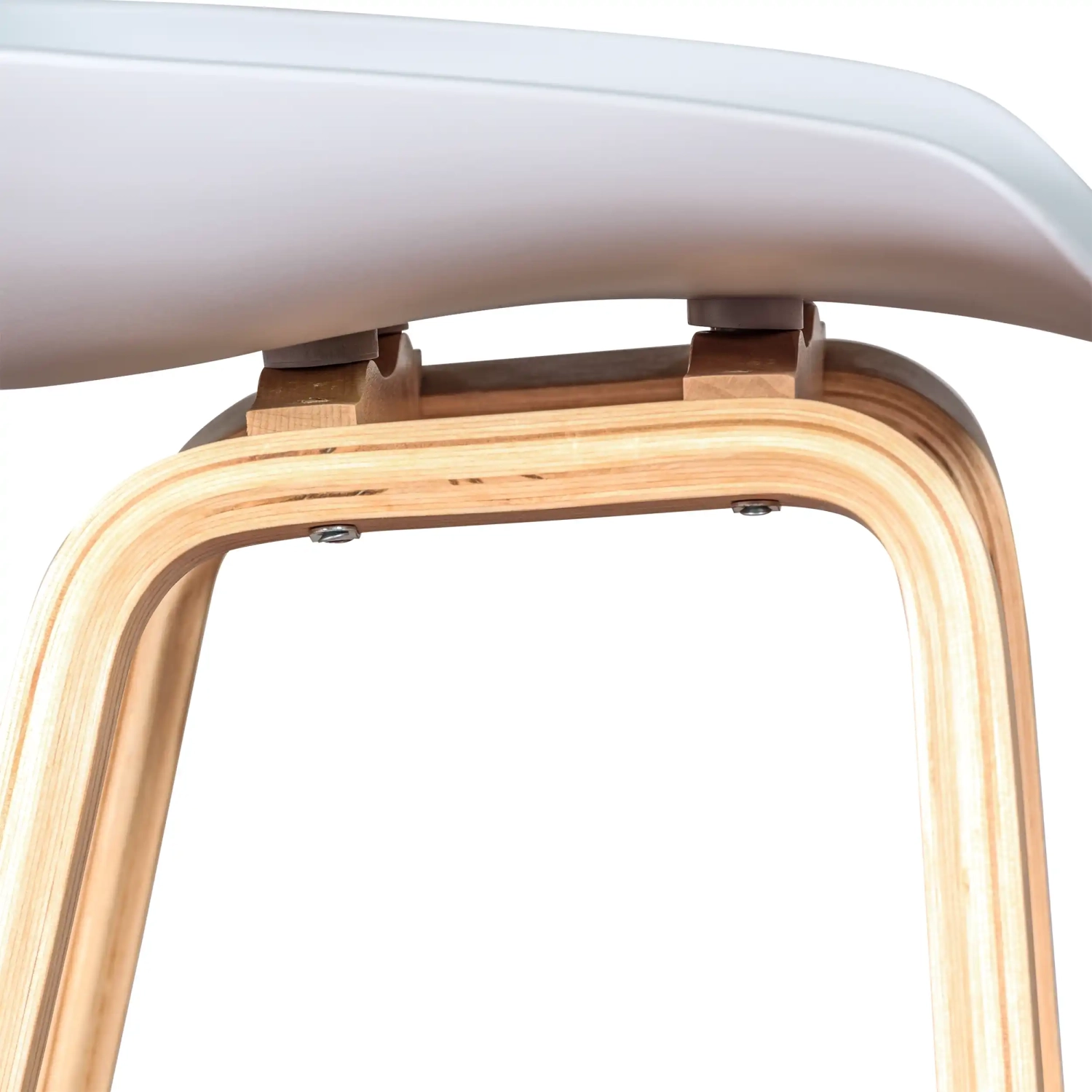 75 cm nordischer Hocker aus Buchenholz - Mobelarium