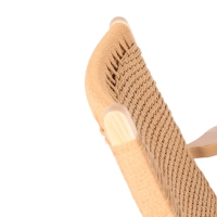 Poltrona Catani CH25 | Design scandinavo in frassino e corda naturale