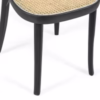Sedia Tours in frassino e rattan - stile Scandinavo e naturale - Mobilie Design
