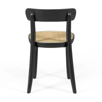 Tours chair in ash and rattan - Scandinavian and natural style - Mueble Design