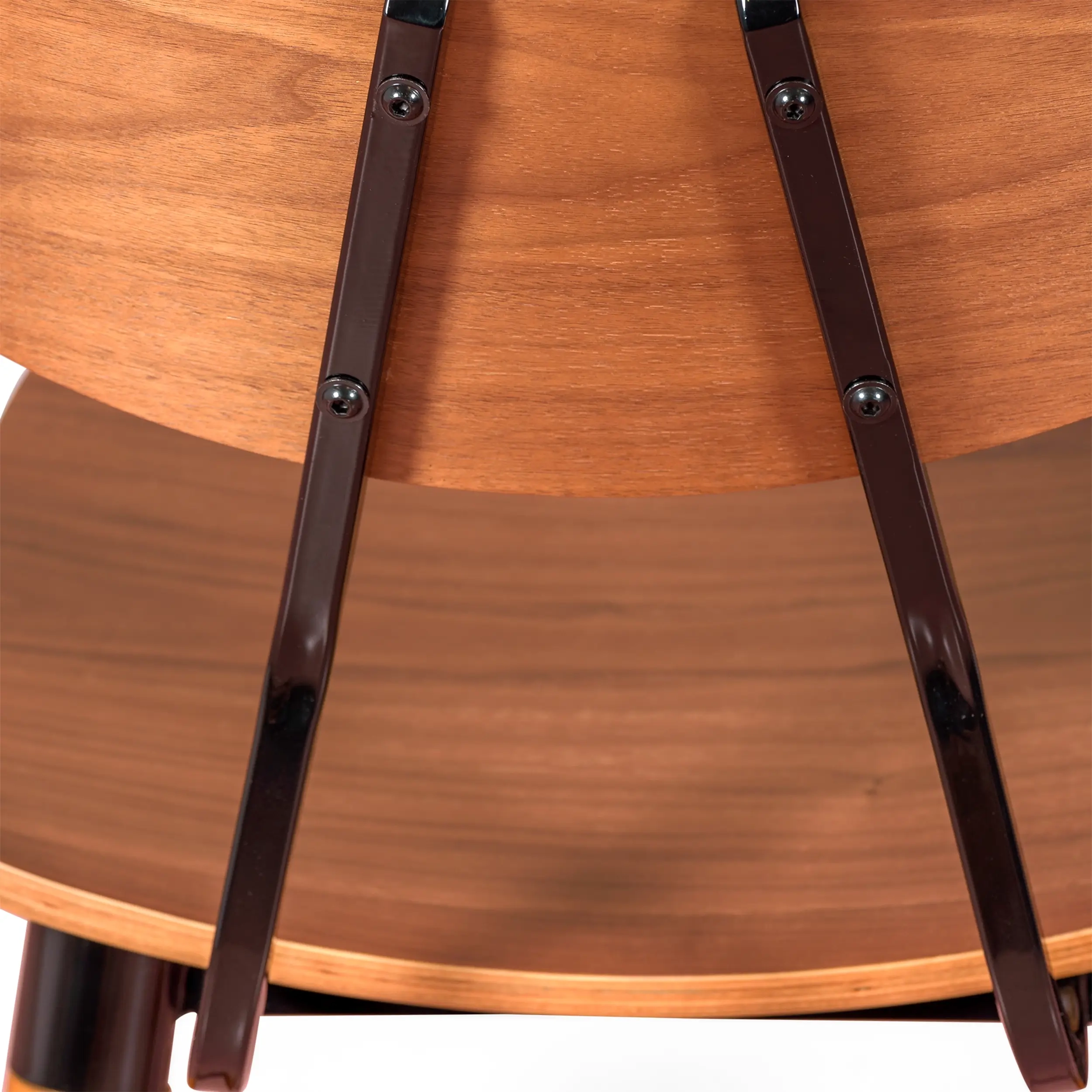 Sedia Copine in legno di noce | Design industriale retrò - Mobilie Design