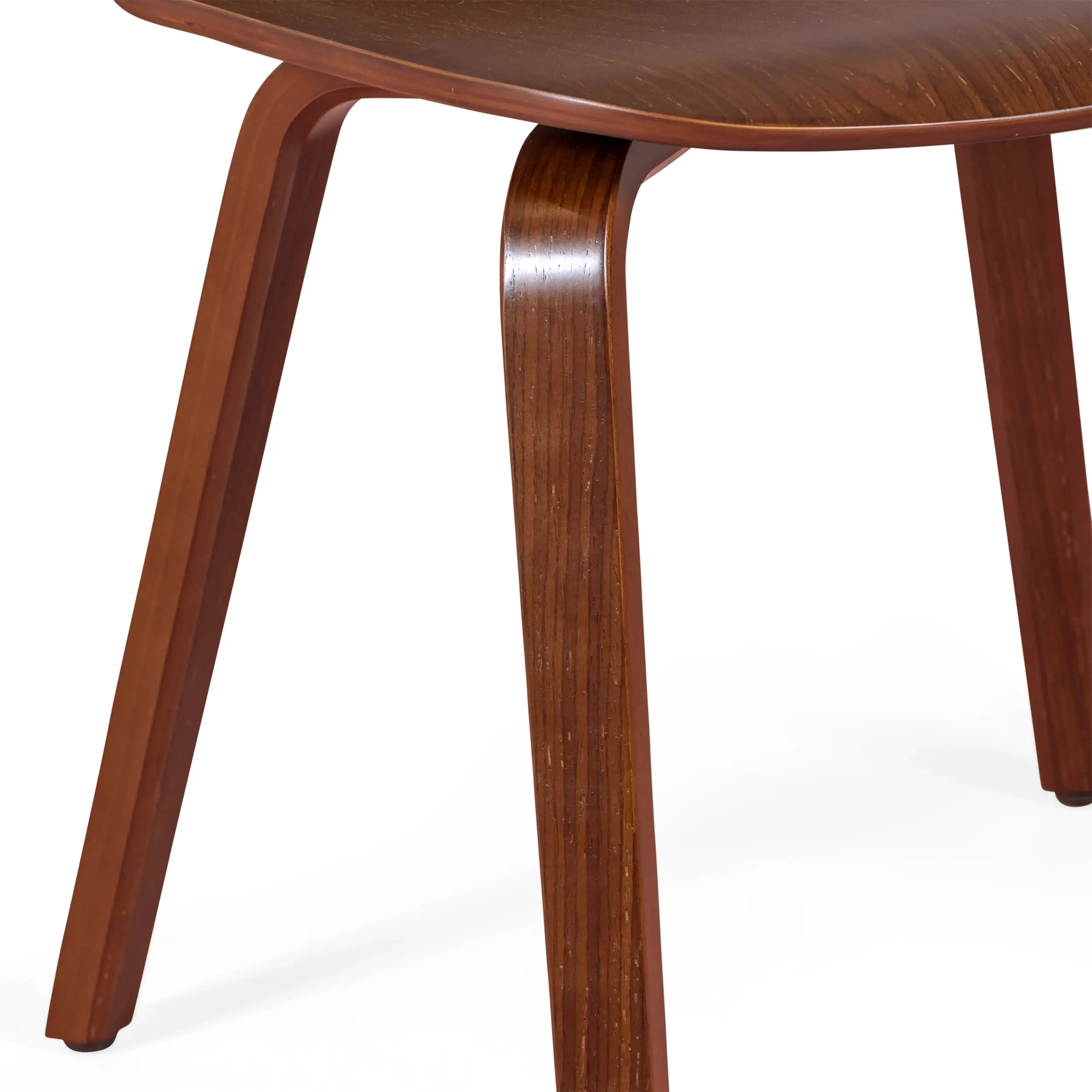 Sedia di design Scandinavo Hut in legno di noce | Elegante stile scandinavo