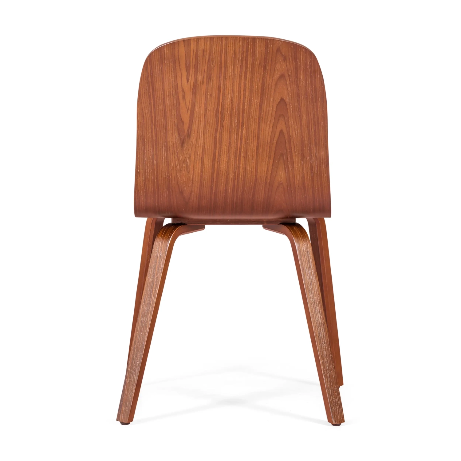 Silla de diseño nórdica Hut en madera de nogal | Estilo escandinavo elegante