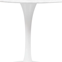 Ispirazione Tavolo design Tulip 120Ø in Marmo Carrara - Mobilie Design